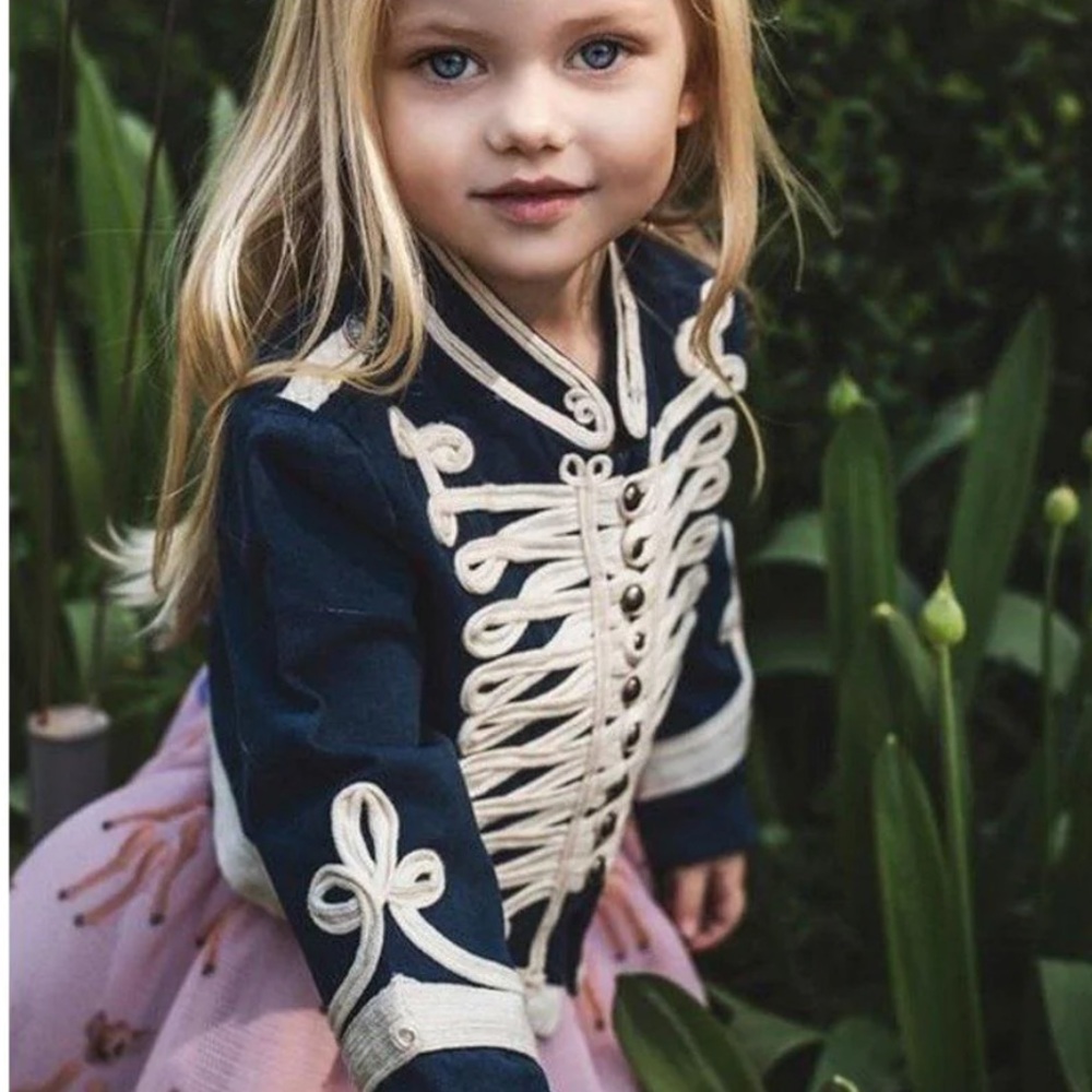 Stella McCartney x Gap kids Band military jacket 4 - Picture 2 of 9